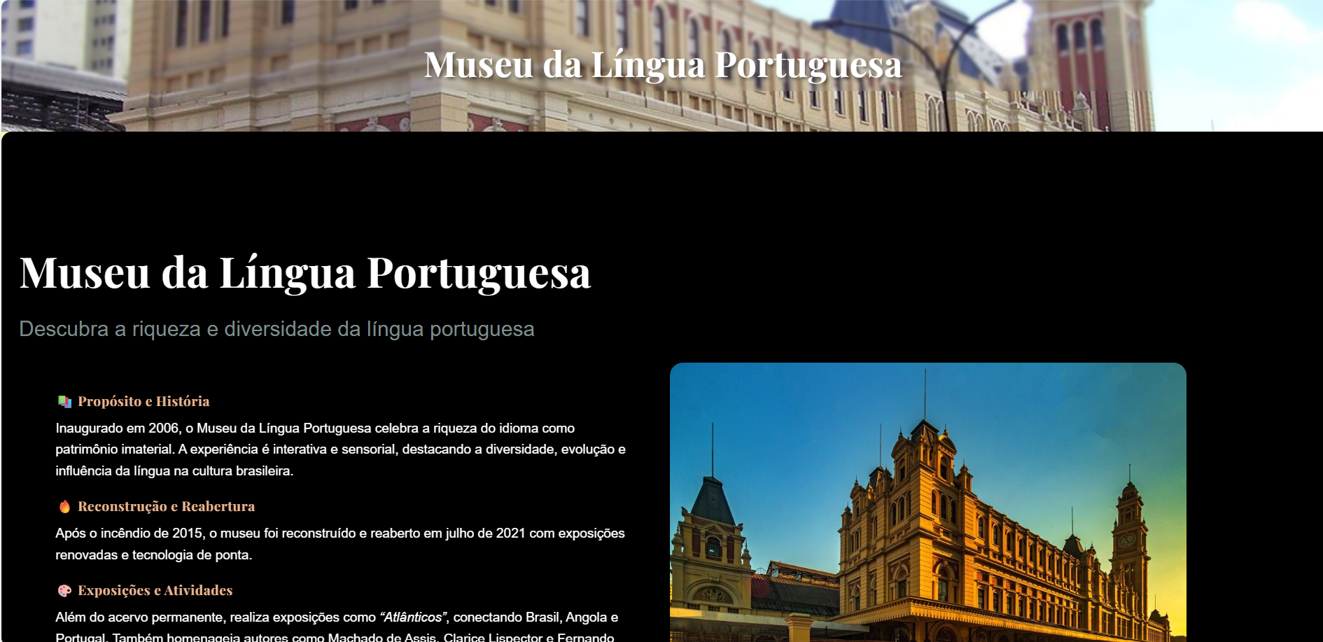 Museu Ling Pina - Site institucional